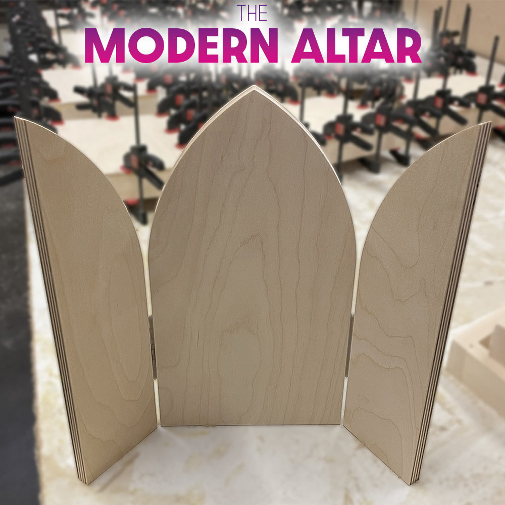 Renaissance Reimagined: Discover Trekell’s Modern Altar Panels