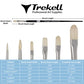 Trekell Hog Bristle Long Handle Top Sellers Brush Set