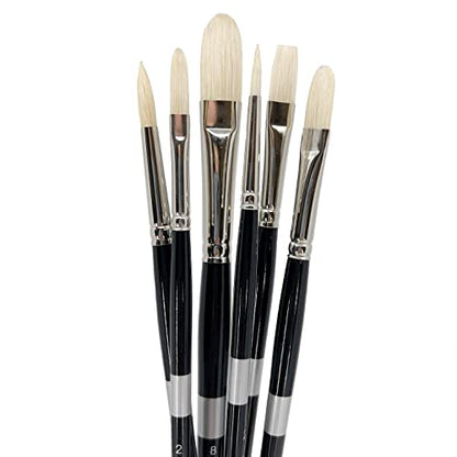 Trekell Hog Bristle Long Handle Top Sellers Brush Set