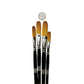 Trekell Golden Taklon Art Brushes - Long Handle - Big Brush