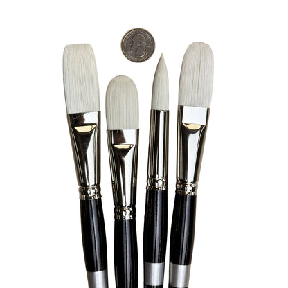 Trekell Opal - Synthetic Hog Bristle - Long Handle - Big Brush