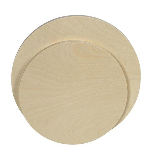 Trekell Imperfect Raw 12" Round Panel - 3 Pack