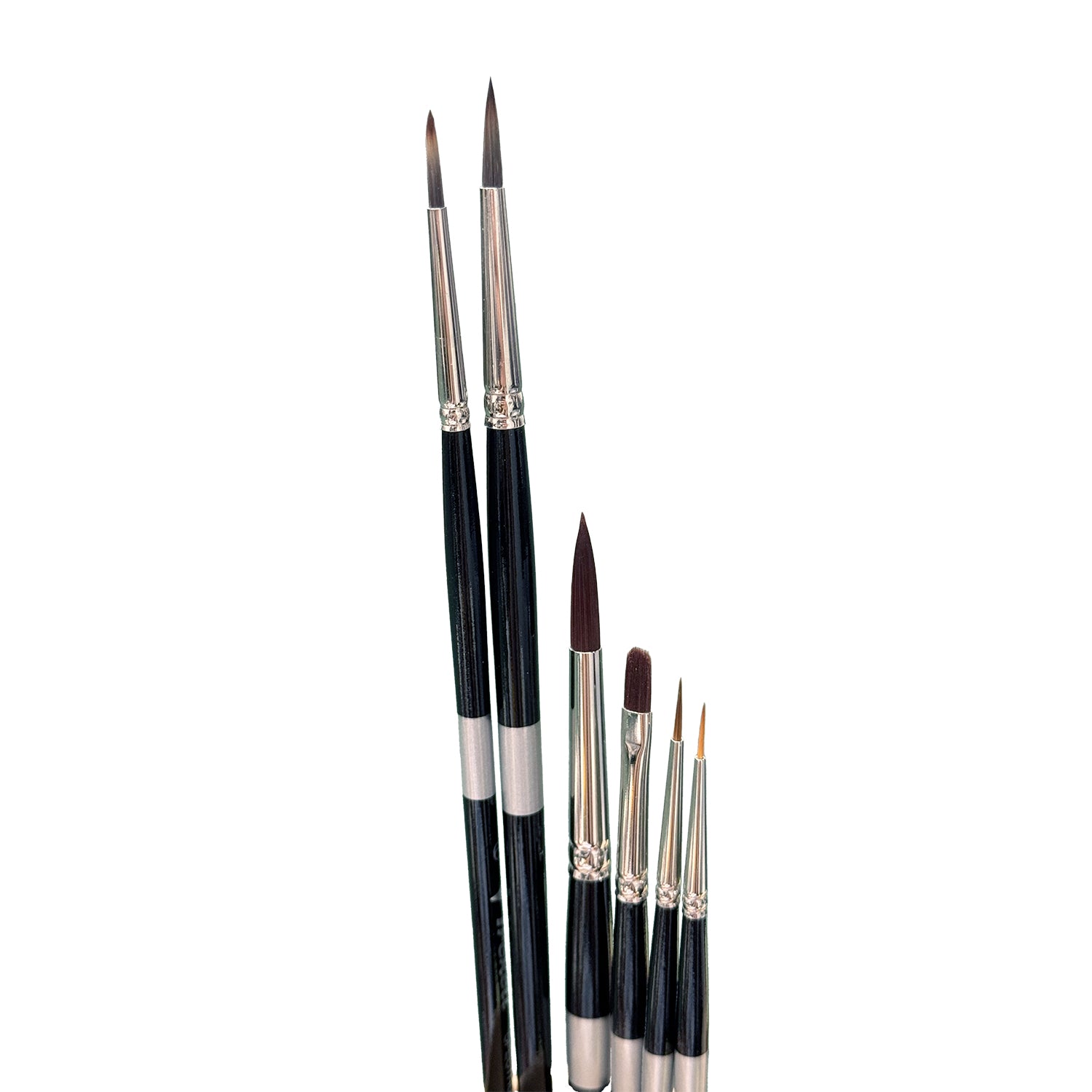 Trekell Acrylic Brush Bundle | Professional Artist Brushes for Acrylic