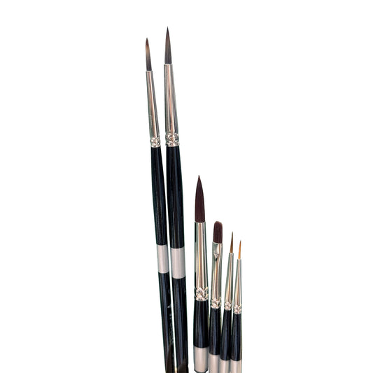 Trekell Acrylic Brush Bundle - Professional Artist Brushes