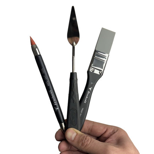 Trekell Alternative Brush Shapers de pintura completos, juego de tres