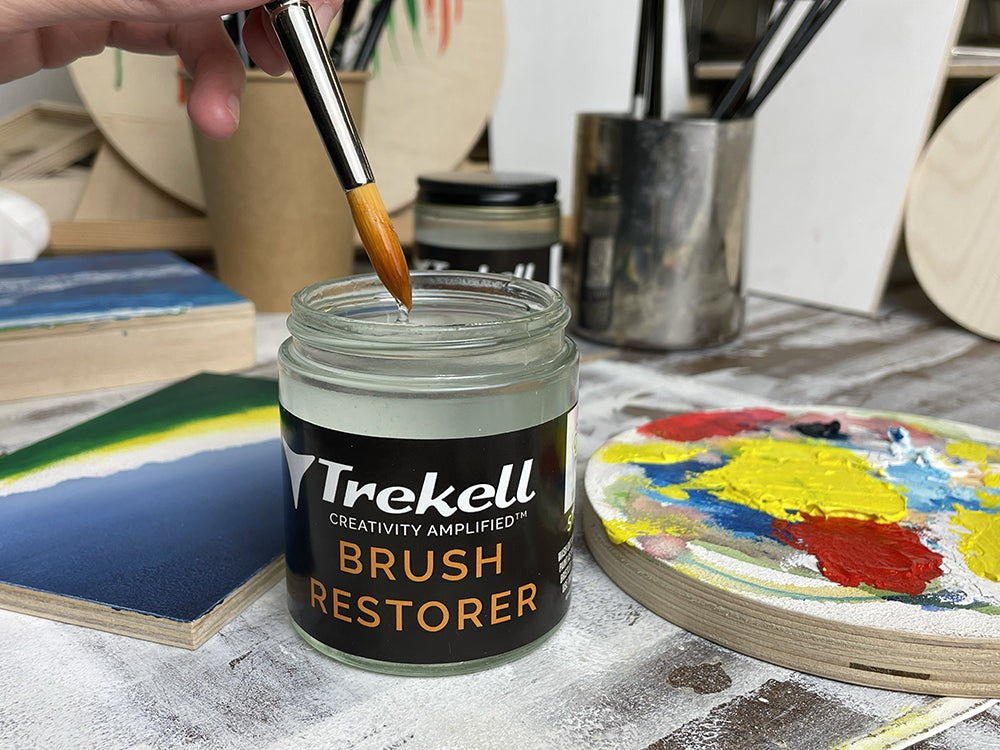 Trekell Artist Brush Restorer - Solución acondicionadora de brochas