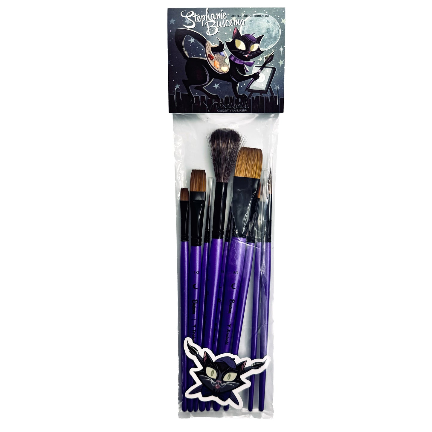 Stephanie Buscema x Trekell Limited Edition Brush Set