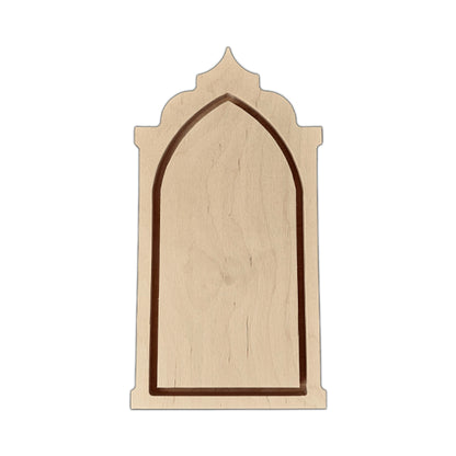 Panel flotante Trekell Gothic Abbey - Lienzo para pintar de madera + marco