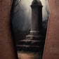 Trekell Coffin Cradled Panel - Wooden Painting Halloween Canvas