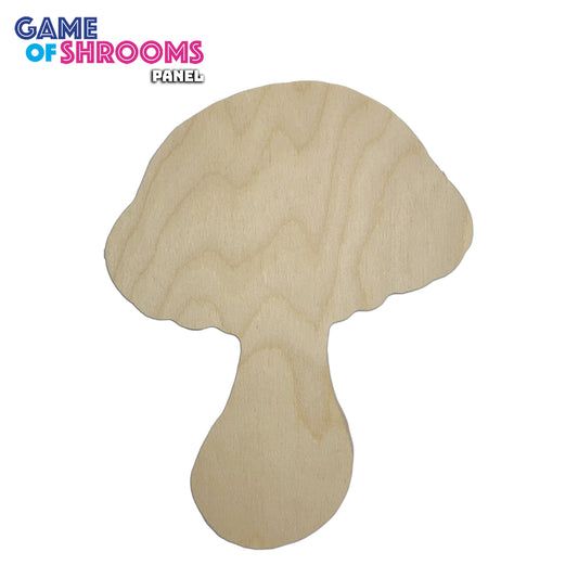 Panel oficial de Game of Shrooms x Trekell - Lienzo de pintura de madera