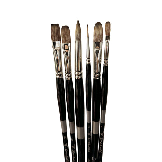 Trekell Legion Synthetic Mongoose Bundle - Long Handle Brushes