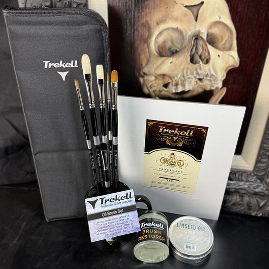 Trekell Pro Flow Oil Painting Kit