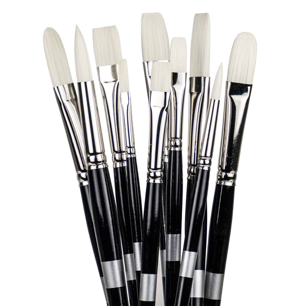 Kate Zambrano Essential Charcoal Kit – Trekell Hog Bristle Brushes +  General’s Charcoal Pencils